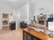 Inviting living room with stone fireplace, hardwood floors, and comfortable furniture at 310 Heidinger Dr, Cary, NC 27511