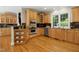 Beautiful kitchen with granite countertops, stainless steel appliances, and ample cabinet space at 4021 Chaumont Dr, Apex, NC 27539
