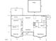 Detailed floor plan showcasing the layout of rooms, including the Gathering room and kitchen at 4132 Battle Field Dr, Garner, NC 27529