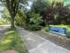 Scenic view of John Chavis Memorial Park with mature trees and well-maintained lawns, ideal for recreation and relaxation at 414 Chavis Way, Raleigh, NC 27601