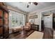Charming living room with hardwood floors and natural light at 4409 All Points View Way, Raleigh, NC 27614