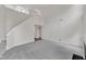 Open staircase and a view into the living area at 5025 Stonewood Pines Dr, Knightdale, NC 27545