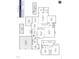 Detailed floor plan showcasing the layout and dimensions of the home at 676 Whitehurst, Pittsboro, NC 27312