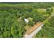 A home settled in a forest, providing a private, peaceful retreat at 8089 Crawford Currin Rd, Oxford, NC 27565