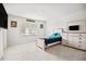 Bedroom with ample natural light, decorative art, television, and a large dresser at 95 Buckthorn Dr, Youngsville, NC 27596