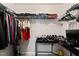 Spacious walk-in closet featuring ample shelving and storage space at 105 Putters Ct, Durham, NC 27703