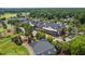 A stunning clubhouse, set amidst lush greenery, offering a premier recreational and social experience at 108 Vescova Ln, Morrisville, NC 27560