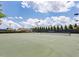 Community tennis courts offer a great space for matches, surrounded by landscaping and lighting at 1085 Lobdale Ct, Burlington, NC 27215