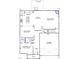 Main floor plan showing kitchen, dining room, guest bedroom, Gathering room, and garage at 120 Cordoba Dr, Franklinton, NC 27525