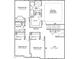 Second floor plan displays four bedrooms, two bathrooms, a loft, and laundry room at 120 Cordoba Dr, Franklinton, NC 27525