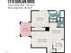 Detailed floorplan of 1310 Durlain Drive with dimensions for each room including the patio, bedroom, and Gathering room at 1310 Durlain Dr # 107, Raleigh, NC 27614