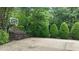 Backyard featuring a private basketball court, perfect for sports and outdoor fun at 1332 Kinsdale Dr, Raleigh, NC 27615