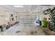 Clean and spacious garage interior, offering ample storage and parking at 1332 Kinsdale Dr, Raleigh, NC 27615