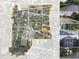 Aerial view showing the proximity of downtown park, church, library, and school at 200 Walnut St, Cary, NC 27511