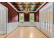 Dining room with chandelier and hardwood floors at 2001 Dobson Ct, Raleigh, NC 27612