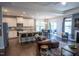 A harmonious blend of kitchen and living areas with an open floor plan at 212 Hardwick St, Clayton, NC 27527