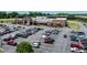 Aerial view of Harris Teeter grocery store and parking lot at 212 Hardwick St, Clayton, NC 27527