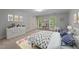 Bright bedroom with decor, neutral walls, and natural light at 220 Dalton Dr, Raleigh, NC 27615