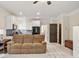 Cozy living room with adjacent kitchen area and comfortable seating at 2207 Cameron Pond Dr, Cary, NC 27519