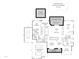 Detailed floor plan showcasing the layout of the house, including the kitchen, bedrooms, living spaces, and outdoor areas at 329 Broad Elm Ln, Apex, NC 27523