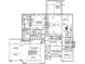 Detailed floor plan illustrating the layout of the home and its rooms at 5900 Tranquil Cv, Youngsville, NC 27596