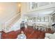 Inviting living space with lots of natural light, hardwood floors, and a neutral palette that's move in ready at 6 Newgate Ct, Durham, NC 27713