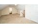 Spacious bonus room with neutral carpeting and a bright, airy feel at 6737 Vernie Dr, Raleigh, NC 27603