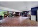 Large basement area with potential as a rec room, bar, or game area for Gathering and entertaining at 750 Greenleaf Rd, Angier, NC 27501