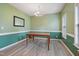 Dining room featuring bright colors, natural light, and stylish accents at 750 Raymond Dr, Clayton, NC 27527