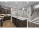 Kitchen island with seating at 78 Salt Cedar Ln, Chapel Hill, NC 27516