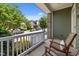 Relaxing front porch offering a serene view of the neighborhood and comfortable seating at 78 Salt Cedar Ln, Chapel Hill, NC 27516