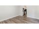 Wood flooring leading into kitchen at 7936 Milltrace, Raleigh, NC 27615