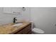 Elegant bathroom vanity with stylish stone countertop and modern black faucet at 111 S Gaylee Lake Dr, Wendell, NC 27591