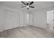 Bright bedroom with neutral walls and flooring and a closet at 111 S Gaylee Lake Dr, Wendell, NC 27591