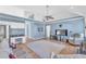 Spacious living room with a fireplace, TV, and comfortable seating, ideal for relaxation at 11113 N Radner Way, Raleigh, NC 27613