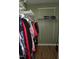 Spacious walk-in closet features adjustable shelving for optimal storage and organization at 114 Calebra Way, Cary, NC 27519