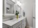 Bathroom featuring double vanity and modern fixtures at 1577 Tice Hurst Ln, Apex, NC 27502
