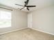 Bedroom with neutral carpet, window, and closet at 1833 Creek Oak Circle Cir, Fuquay Varina, NC 27526