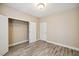 Bedroom features include new flooring and spacious closet at 1912 Parkside Village Dr, Clayton, NC 27520