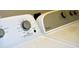Close-up of Whirlpool laundry machine controls at 1912 Parkside Village Dr, Clayton, NC 27520