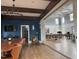 Elegant clubhouse featuring a spacious layout, stylish lighting, and comfortable seating for gatherings at 212 Preatonwood Dr, Apex, NC 27539