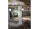 View of the basement space and support beam at 2509 Chapel Hill Rd, Durham, NC 27707