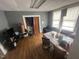 Inviting living room featuring hardwood floors, natural light, and neutral wall colors at 2511 Chapel Hill Rd, Durham, NC 27707