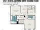 Second floor floor plan featuring primary bedroom, bedrooms, bathrooms, a loft, and a hall at 2521 Heathland Farm Dr, Fuquay Varina, NC 27526
