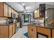 Modern kitchen with stainless steel appliances and lots of natural light at 275 Eagle Stone Rdg, Youngsville, NC 27596