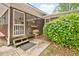 Back patio adjacent to screened porch with BBQ grill at 3114 Alabama Ave, Durham, NC 27705