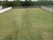Expansive backyard with vibrant green lawn enclosed by fencing, ideal for recreation and relaxation at 319 Brinkley Cir, Mebane, NC 27302