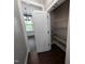 Walk-in pantry with wire shelving providing ample storage space, keeping your kitchen organized and clutter-free at 319 Brinkley Cir, Mebane, NC 27302