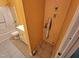 Bathroom with a tub and shower combination and a vent at 3559 Mill Run, Raleigh, NC 27612