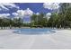 Inviting community pool with water features, perfect for summertime enjoyment and relaxation at 3632 Rail Overlook Dr, New Hill, NC 27562